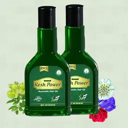 DEEMARK Set Of 2 Kesh Power Ayurvedic Hair Oil - 120 ml Each-27