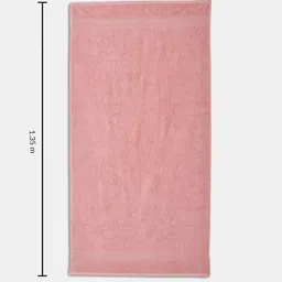 Fabindia Sancha Pink Cotton 500 GSM Bath Towel-picture-14