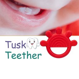Adore Red Hi 5 Shape BabyTeether image 5