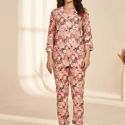 DIVASTRI Printed Shirt With Trouser Co-Ords-image-69