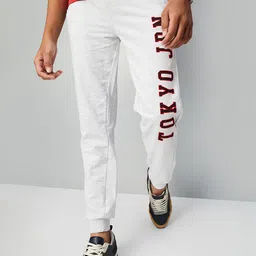 max Kids Boys  Cotton Mid-Rise Joggers-image-87