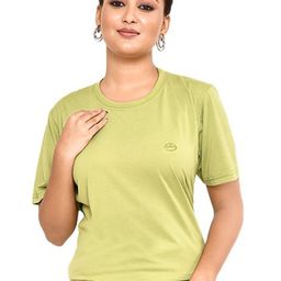 RAPL Women Mandarin Collar Pockets T-shirt-image-64