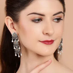 Rubans Classic Drop Earrings-10