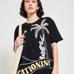 Honey by Pantaloons Print Cotton Top-image-85