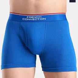 French Connection Men Pack Of 2 Breathability Trunks BARONCLASSIC BLUE-NAVEL ACADEMY--picture-26