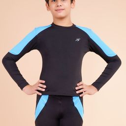 Keepfit Kids Colorblocked Round Neck Swimset-40