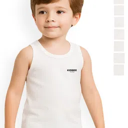 KidBee Kids Pack Of 8 Pure Cotton Vests 1005-VST-445-8PC-picture-5