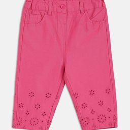 MINI KLUB Girls Printed Regular Fit Trousers-picture-27