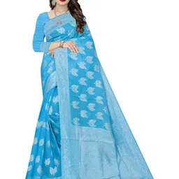 Moda Rapido Woven Design Pure Cotton Saree-picture-19