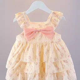 YK Girls Chiffon A-Line Dress-picture-12