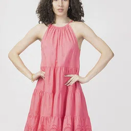 HOUSE OF S Fit & Flare Midi Dress-image-41
