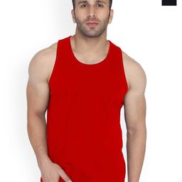 SLOWLORIS Pack Of 2 Printed Bio-Wash Gym Vests-picture-12