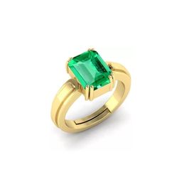 GenZcomplex Gold-Plated Brass Finger Ring-picture-38