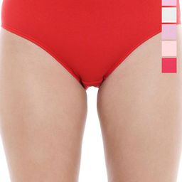 DHANDAI FASHION Pack Of 6 Pure Cotton Mid Rise Hipster Briefs Soft Cotton Panty (SC-M-9)Ml-image-14