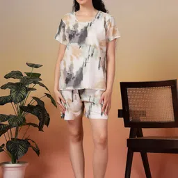 KLOTTHE Women Printed Night suit-picture-12