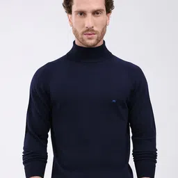 Monte Carlo Men Turtle Neck Woollen Pullover Sweater-picture-11
