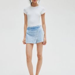 H&M Wrap Denim Skort-24