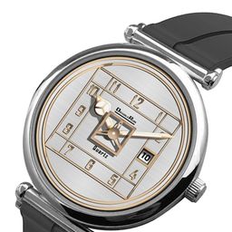 DOUBLERUN Unisex Dial & Bracelet Style Straps Analogue Multi Function Watch H05N24026 image 2