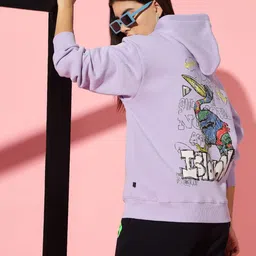 GRIFFEL Women Printed Sweatshirt-image-55