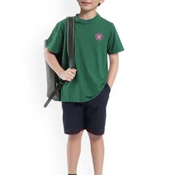 RARE ONES Boys Solid Relaxed Fit Shorts-image-41