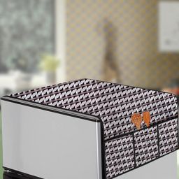 The Furnishing Tree Grey Plastic Refrigerator Cover-image-99