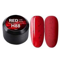 BELLE GAGA Red Lady Series UV & LED Soak Off Nail Polish- 5 ml- Shade- H88-image-24