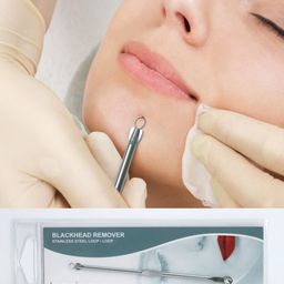 basicare Set Of 3 Eyebrow Razor & Pimple & Blackhead Remover Tool image 3