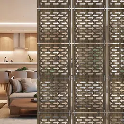 RANDOM Brown Geometric Window Blinds-picture-27