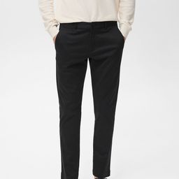 MANGO MAN Tapered Fit Chinos Trousers-picture-8