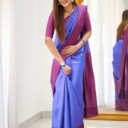 SWEETPEL Woven Design Banarasi Saree-picture-35