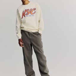 H&M Cotton Twill Joggers-image-7