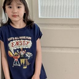 LULU & SKY Girls Graphic Printed T-shirt-image-70