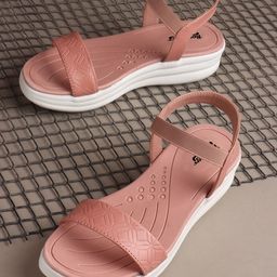 The Roadster Lifestyle Co Casual Comfort Open-Toe Flats-image-92