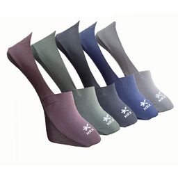 HRX by Hrithik Roshan Pack Of 5 Assorted Shoe Liner Socks-picture-32