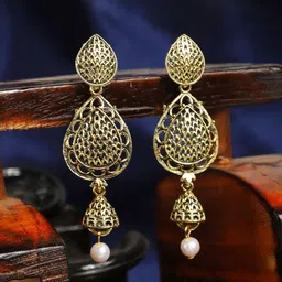 Anouk Contemporary Drop Earrings-25