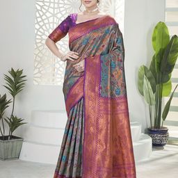 Dori Woven Design Zari Banarasi Saree-picture-23