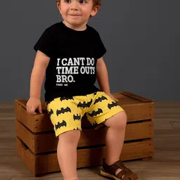 BAESD Unisex Kids Printed Top with Shorts-image-87