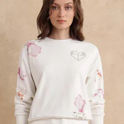RAREISM Women Printed Pullover Sweatshirt-image-46