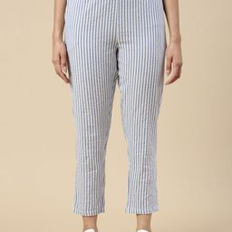 De Moza Women Relaxed Trousers-image-31