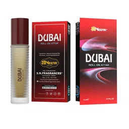 MEENA Dubai Long Lasting Roll On Attar - 6 ml-image-9