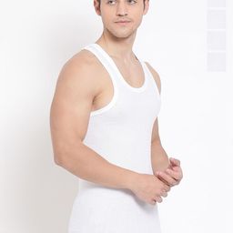 CAVENDERS Pack Of 5 Cotton Basic Innerwear Vests C50=-SWIFT---5- ---85-33