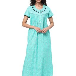KOVIRA Printed Maxi Nightdress-image-90