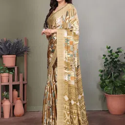 KALINI Printed Saree With Blouse-image-52