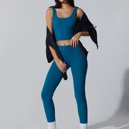 CAVA Women Colourblocked Nylon Water Resistant Longline Outdoor Open Front Jacket-6