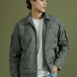 TAG 7 Men Outdoor Leather Jacket-image-6