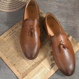 House of Pataudi Men Formal Loafers-picture-22