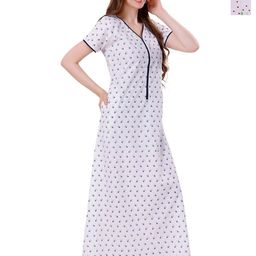 Piu Women Pack of 2 Printed Maxi Nightdress-image-34