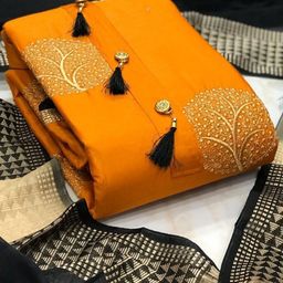 Suha Unstitched Dress Material-image-51