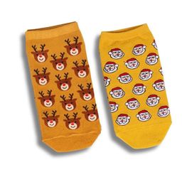 Thela Gaadi Pack Of 2 Printed Ankle Length Socks-image-46