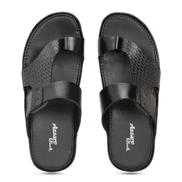 Azzaro Black Men Comfort Slip-On Sandal-image-28